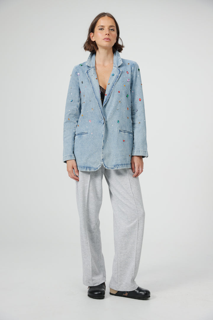 Ruby Blue Denim Blazer