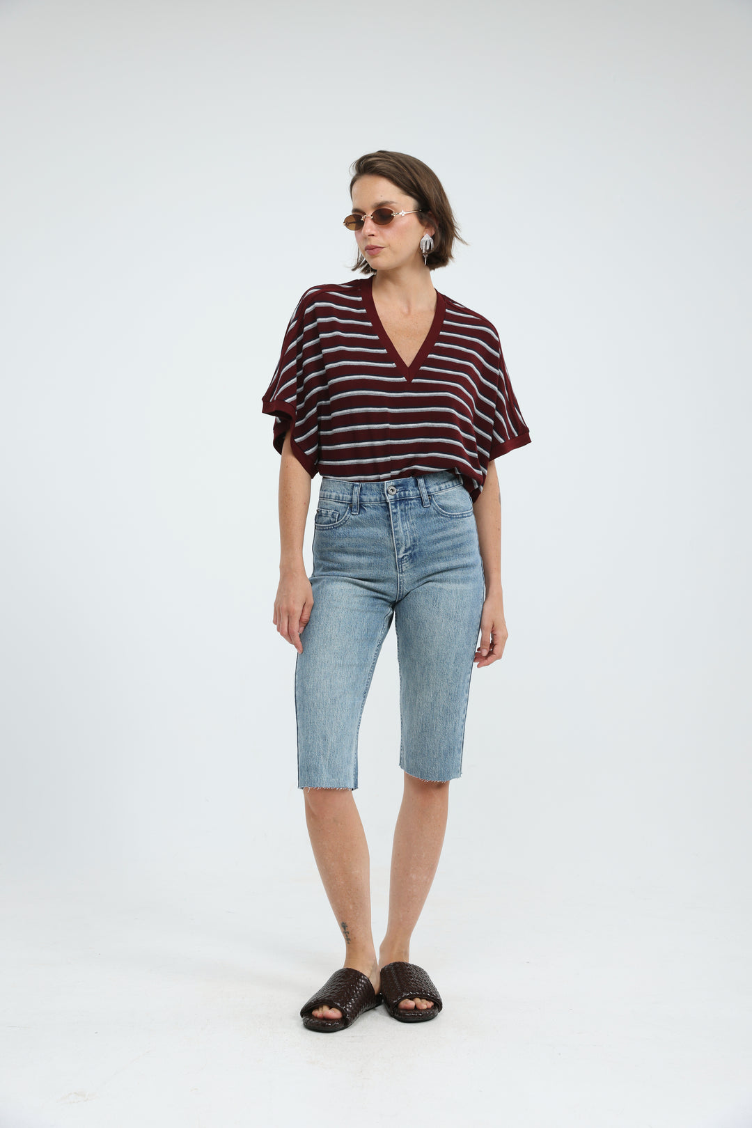 Proof Wine Striped T-Shirt