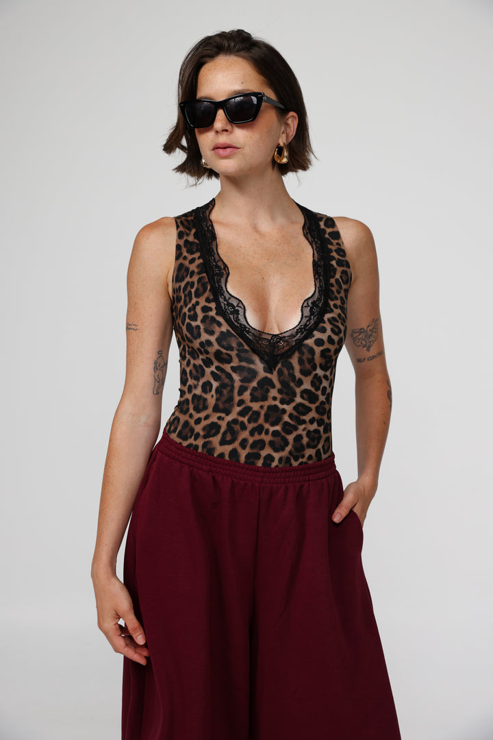 Soda Leopard Bodysuit