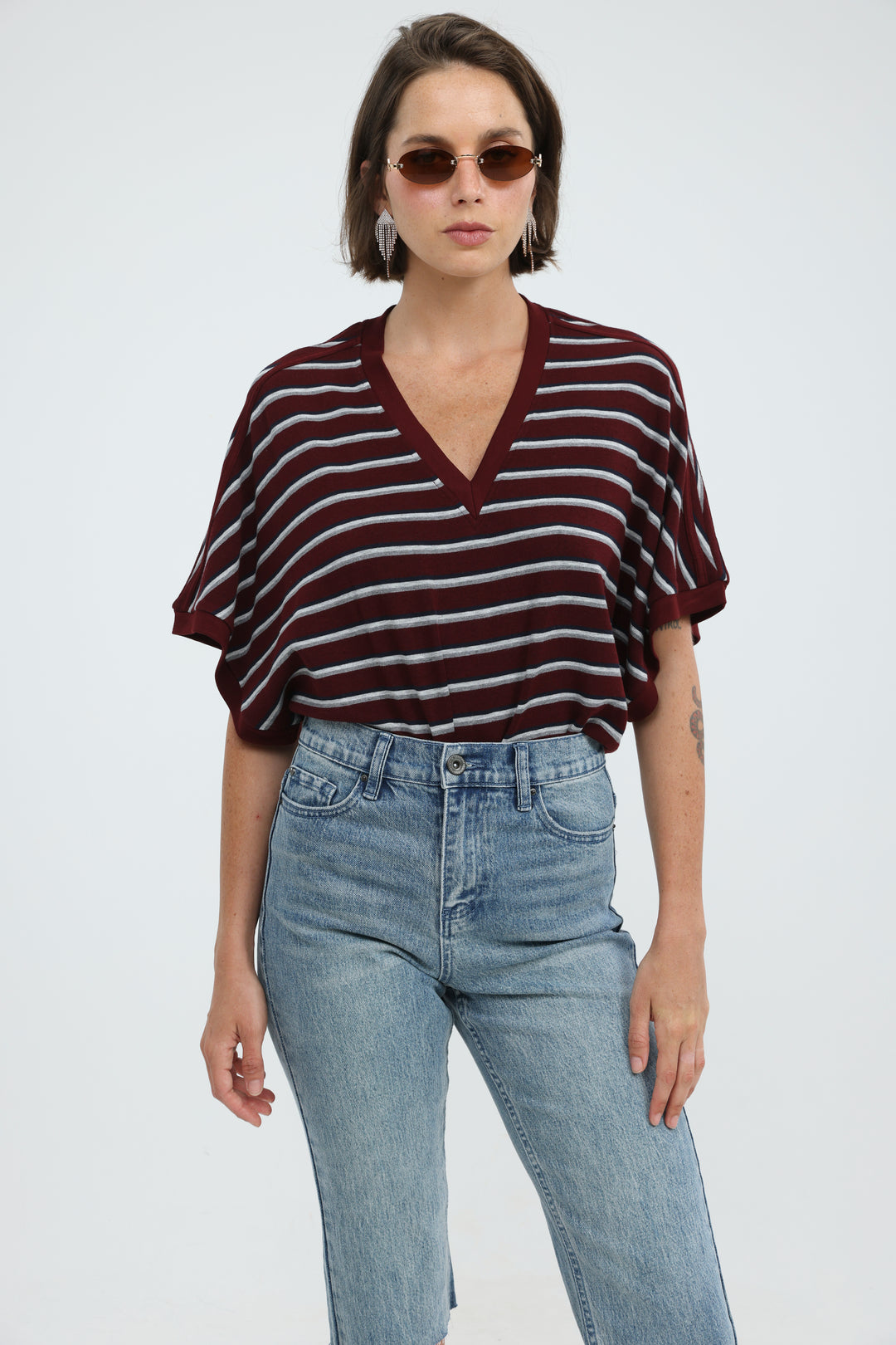 Proof Wine Striped T-Shirt