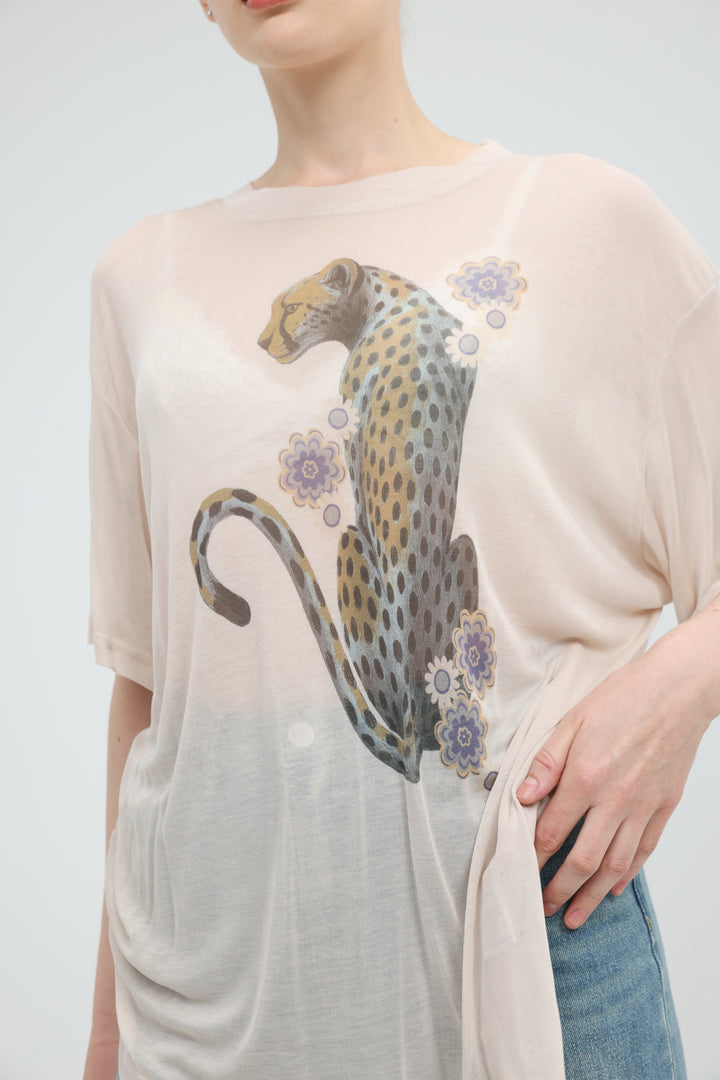 Louvre Beige T-Shirt
