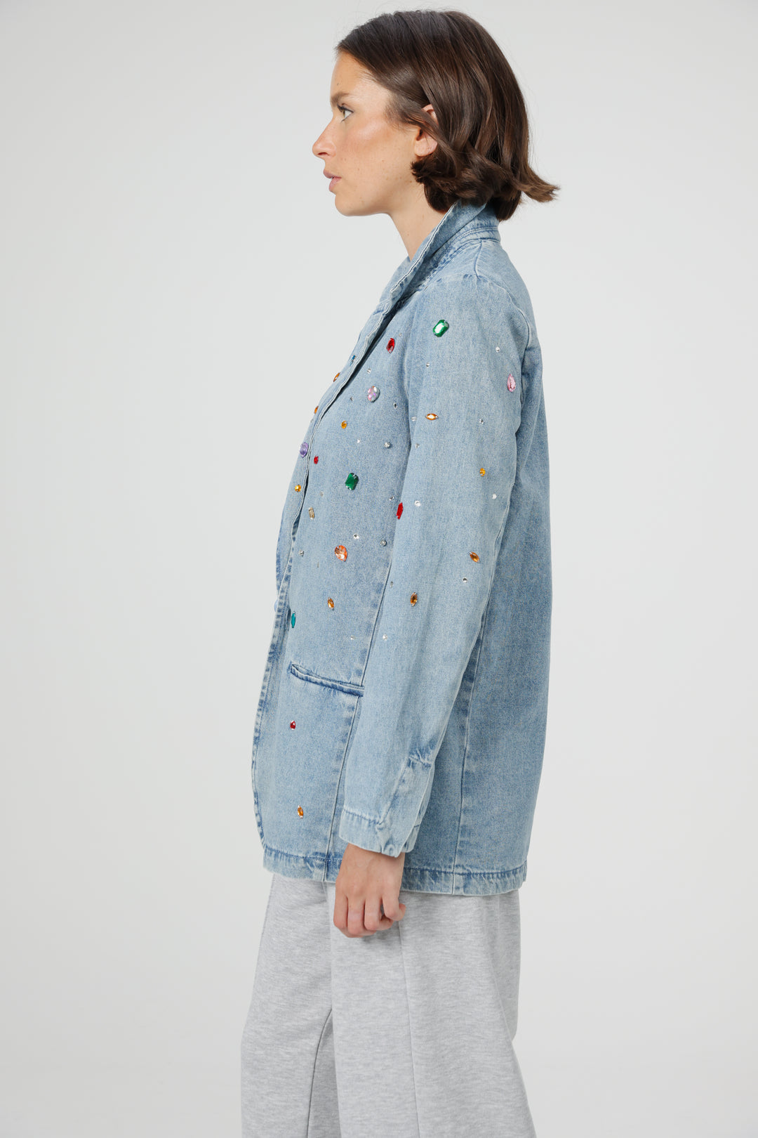Ruby Blue Denim Blazer