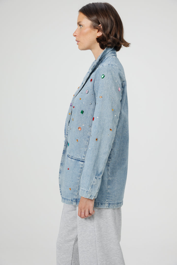 Ruby Blue Denim Blazer