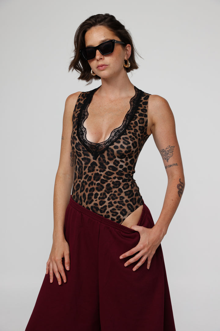 Soda Leopard Bodysuit
