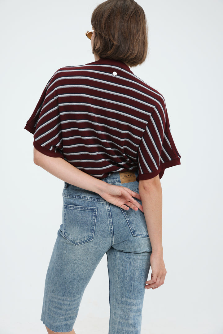 Proof Wine Striped T-Shirt