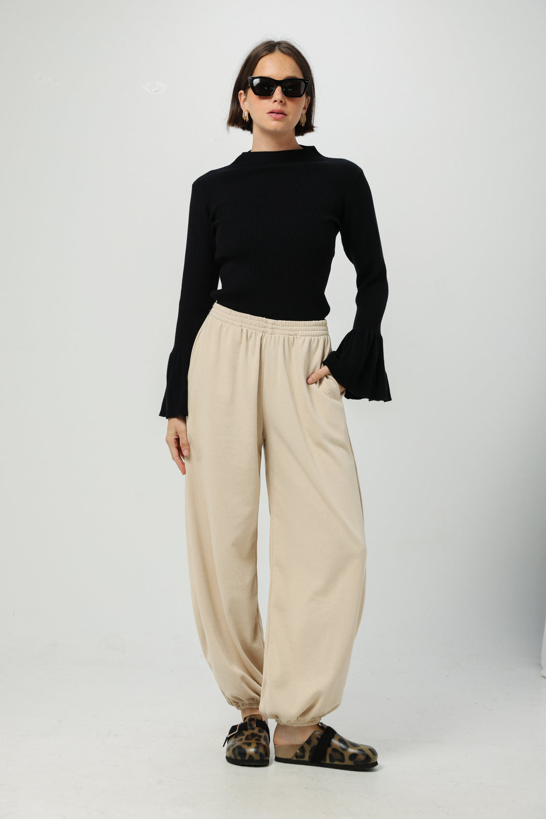 Sparked Black Sweater