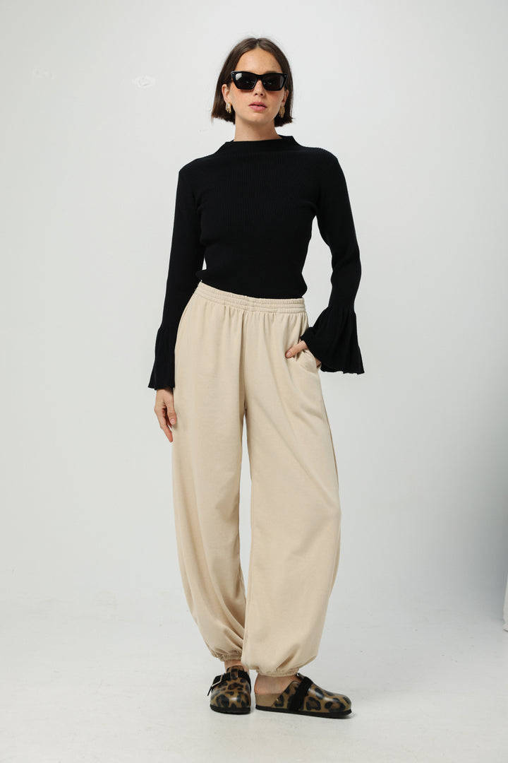 Sparked Black Sweater