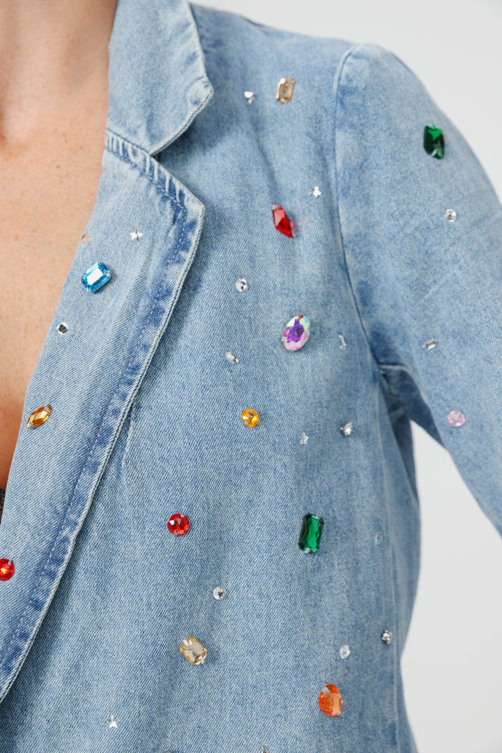 Ruby Blue Denim Blazer