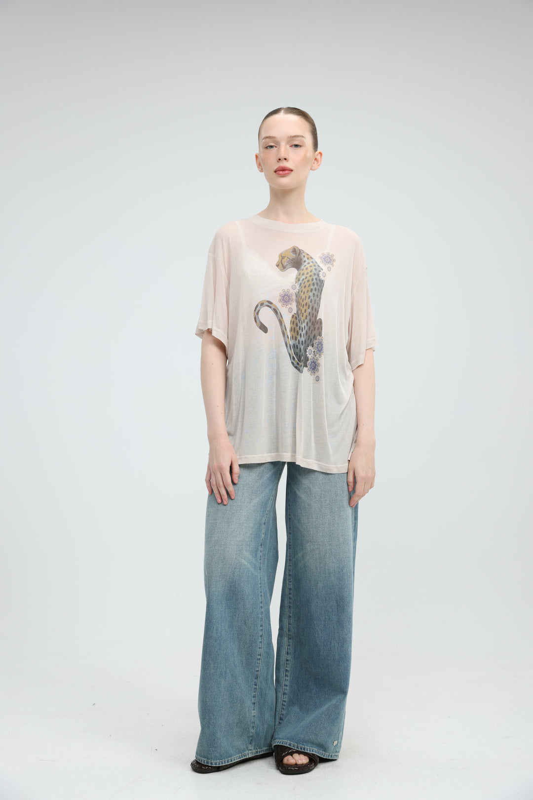 Louvre Beige T-Shirt