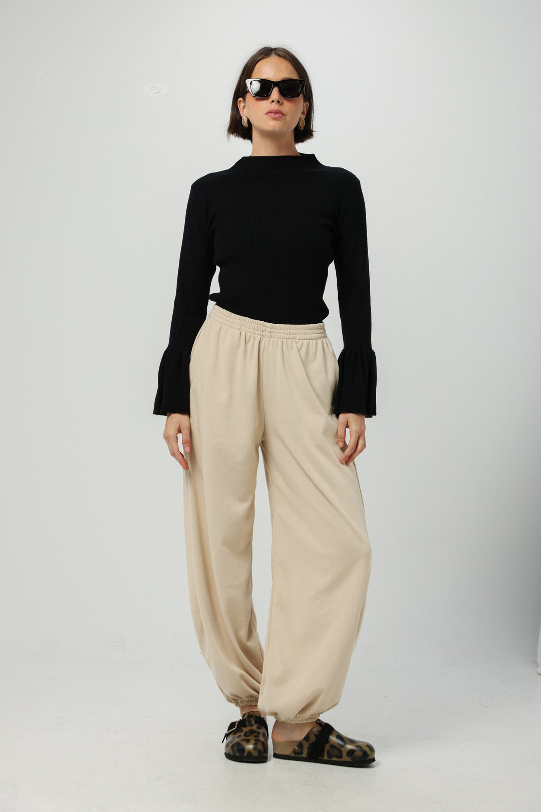 Sparked Black Sweater