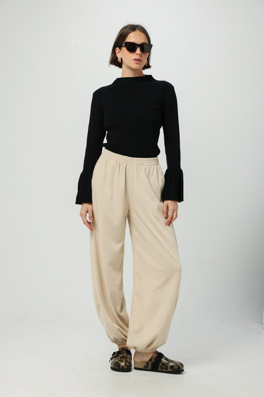 Sparked Black Sweater