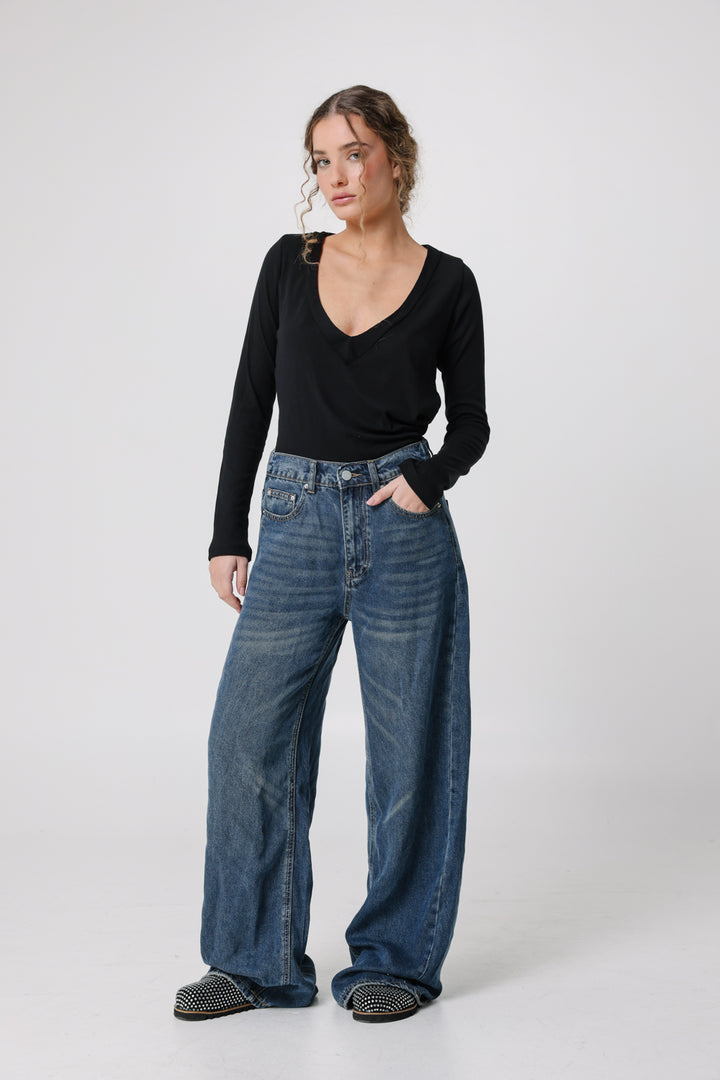 Vivian Black Top