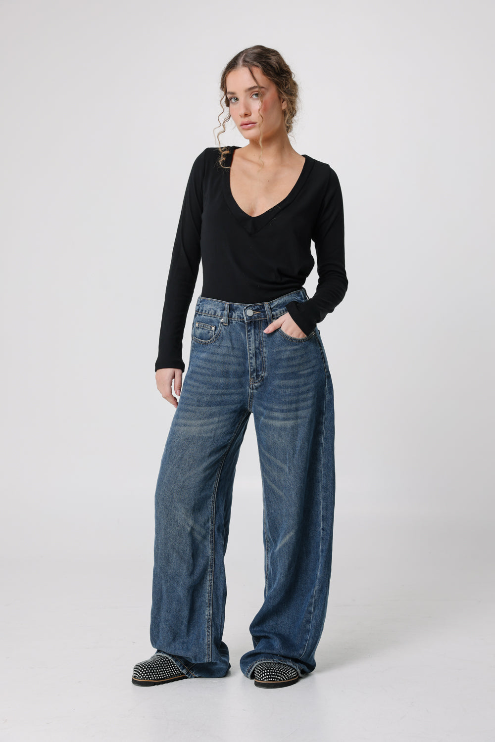 Vivian Black Top