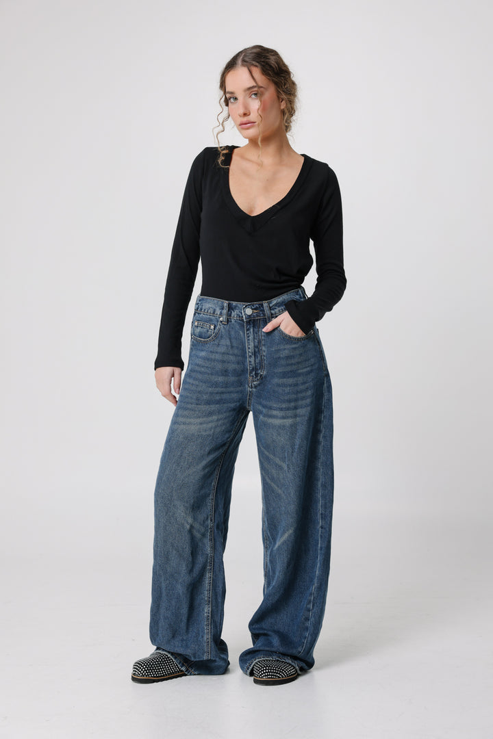 Vivian Black Top