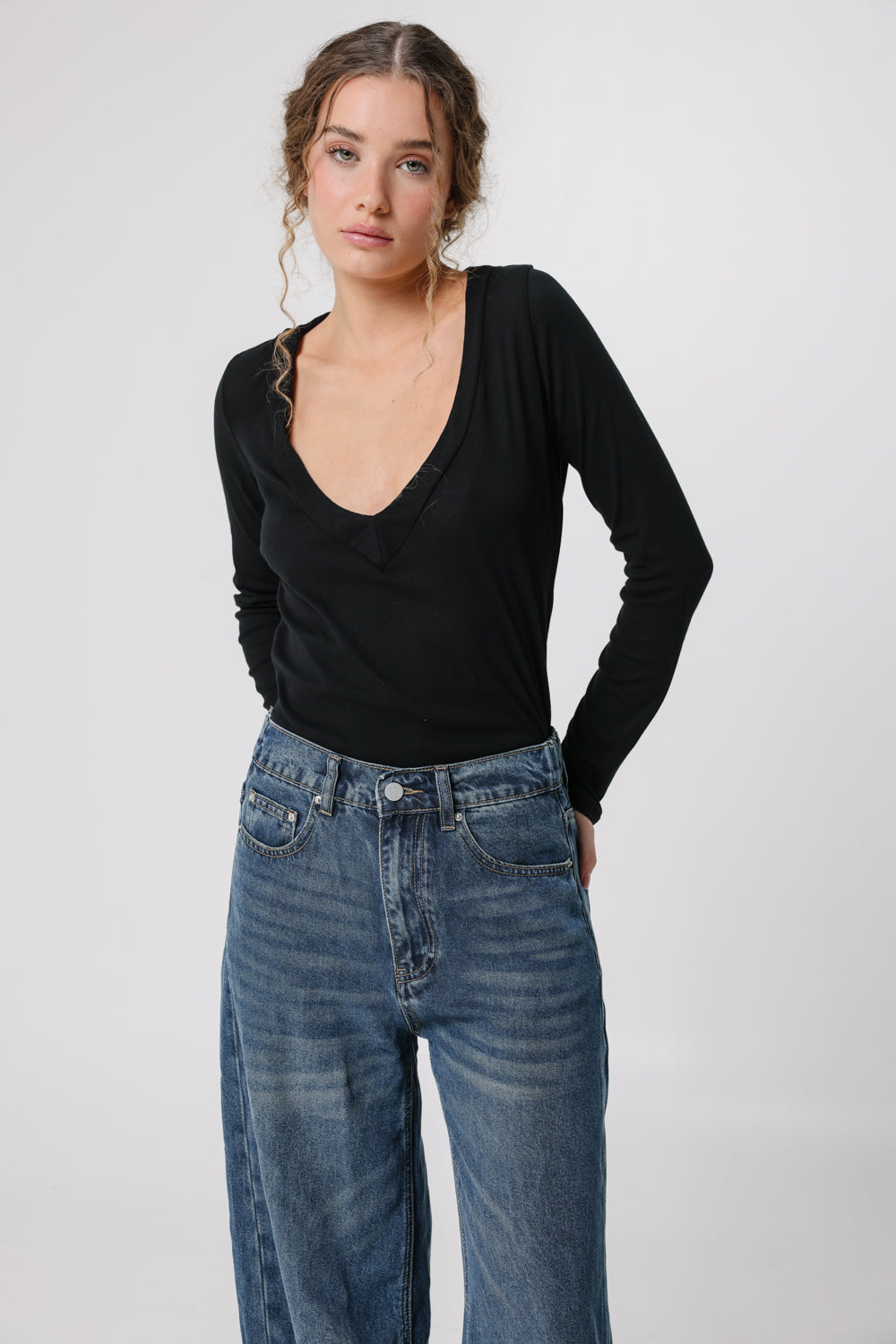 Vivian Black Top