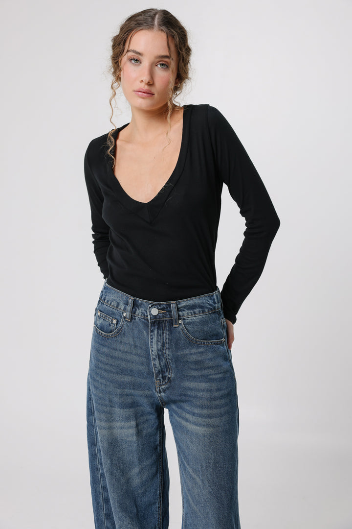 Vivian Black Top