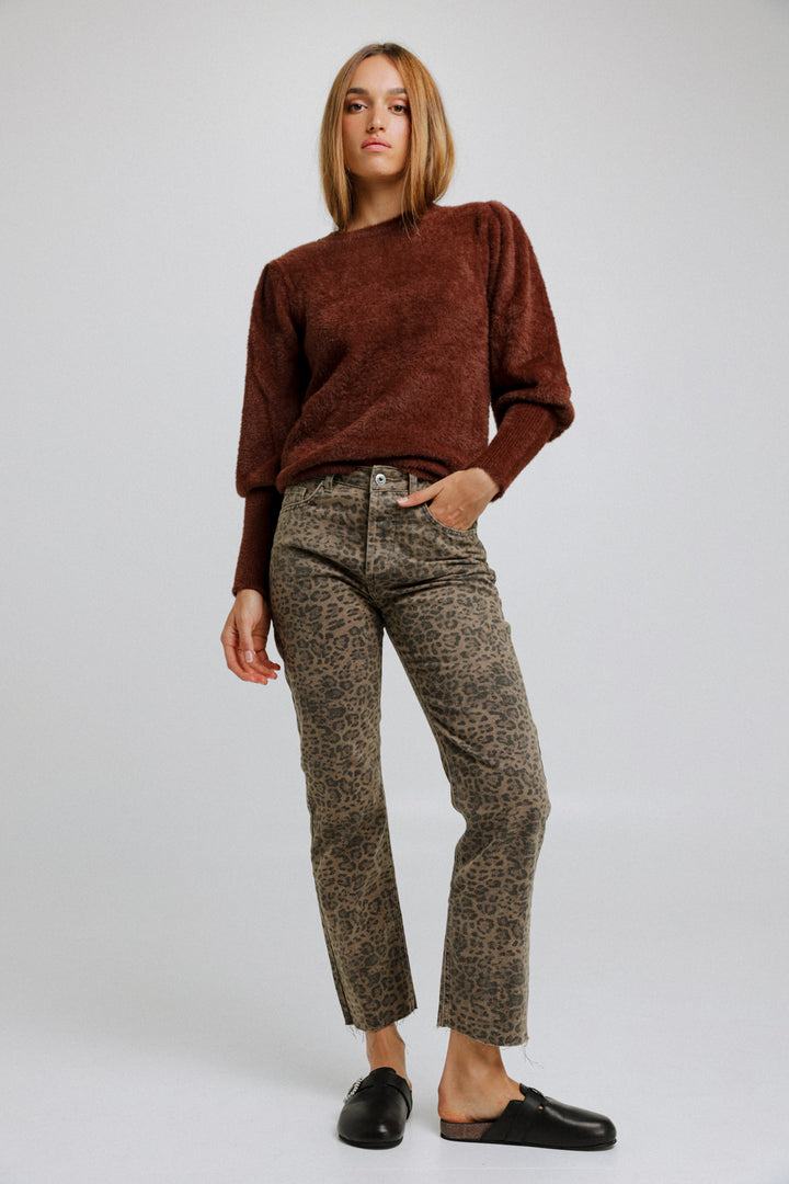 Starzland Brown Sweater