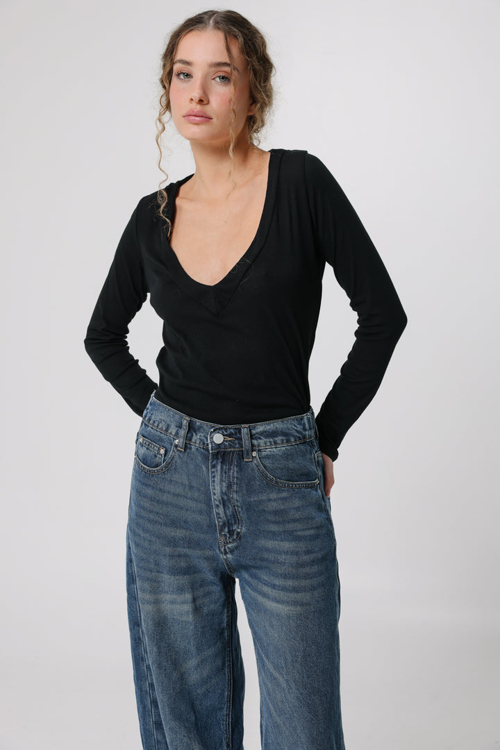 Vivian Black Top