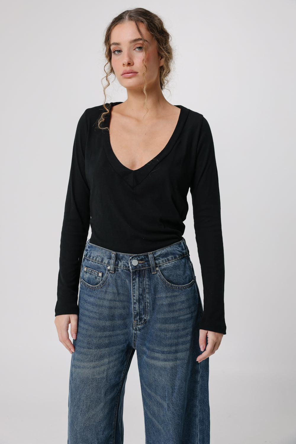 Vivian Black Top