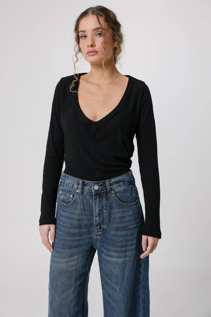Vivian Black Top