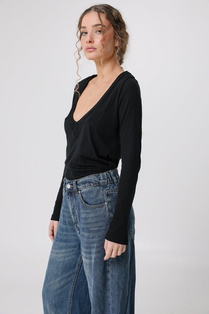 Vivian Black Top