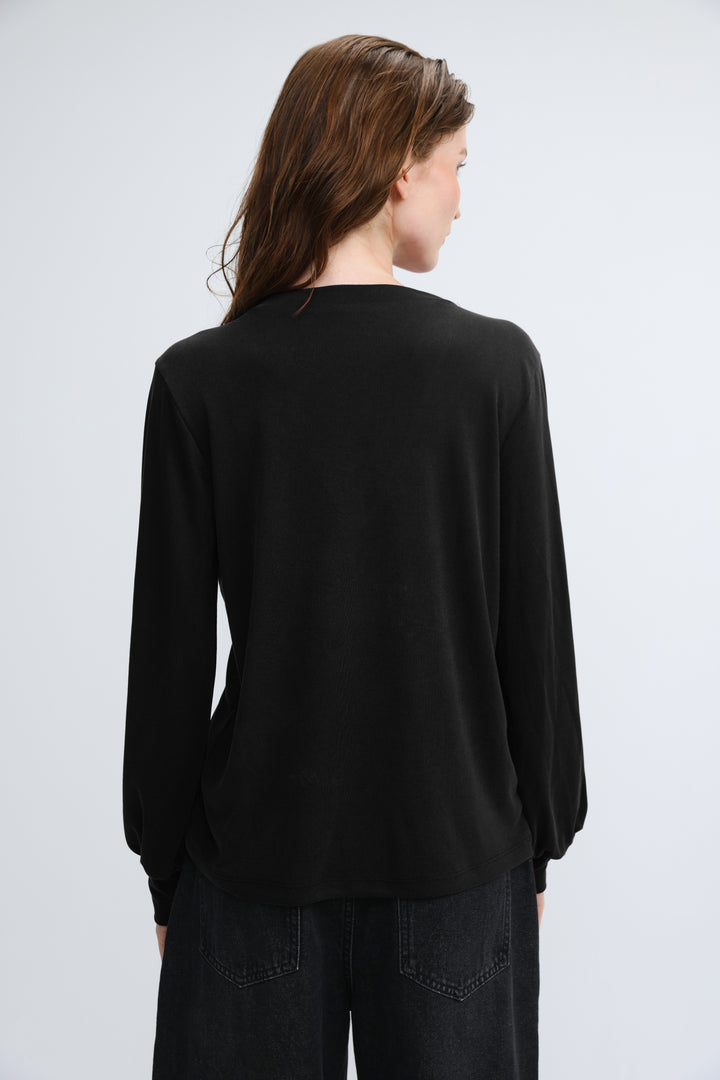 Just V Black Shirt