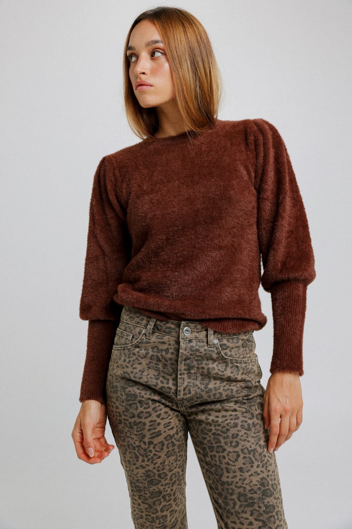 Starzland Brown Sweater