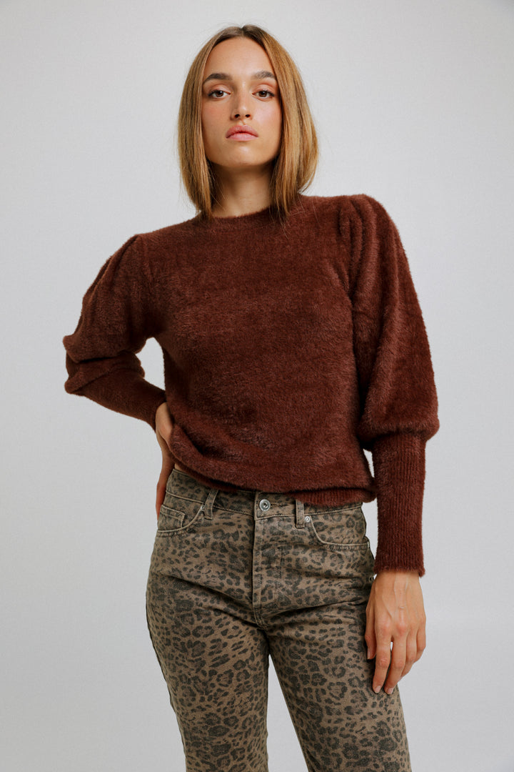 Starzland Brown Sweater