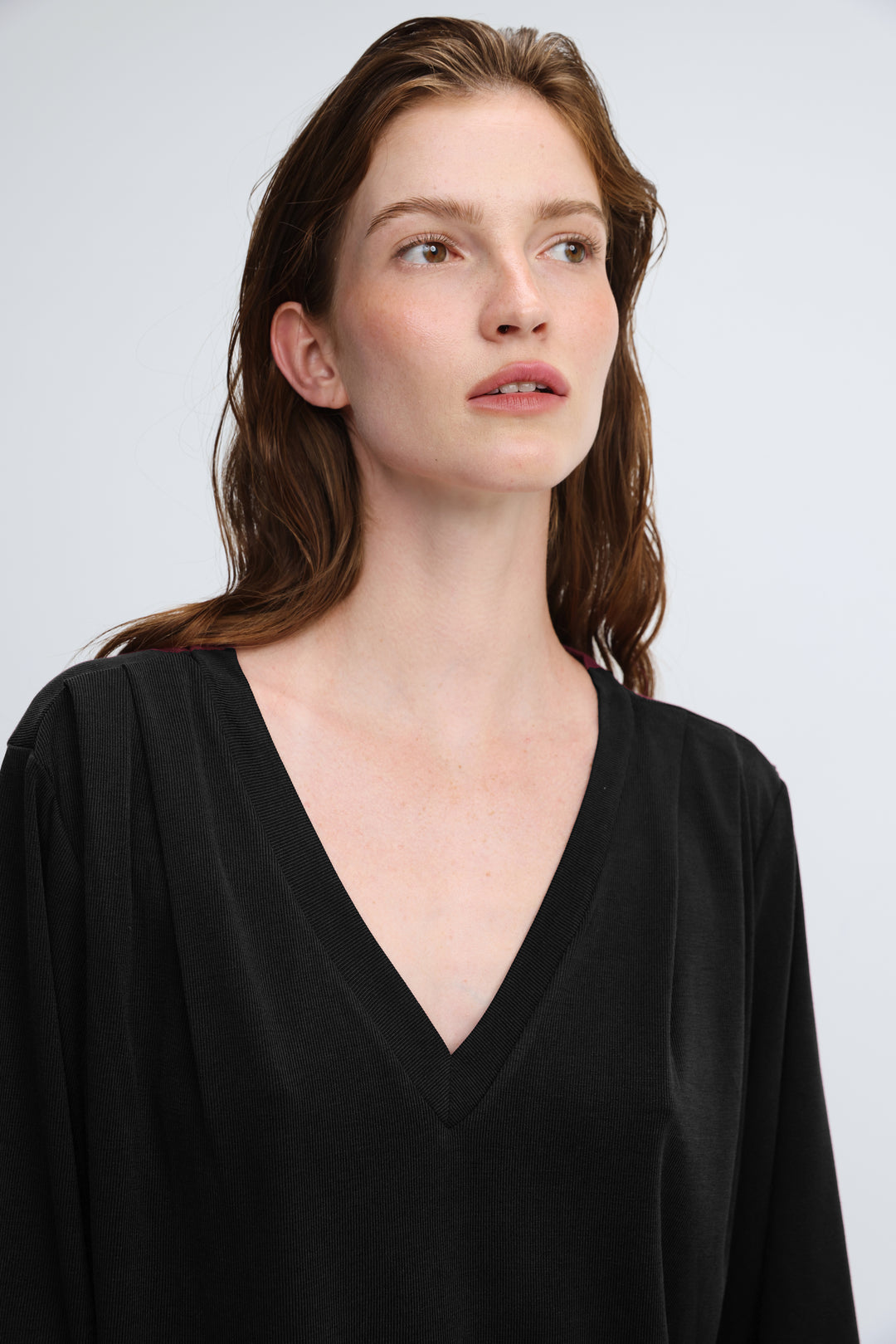 Just V Black Shirt