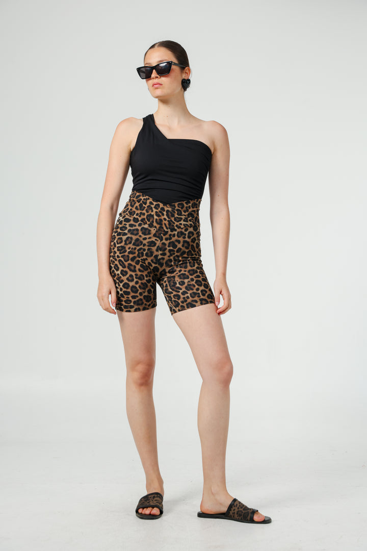 Catalog Black One Shoulder Top