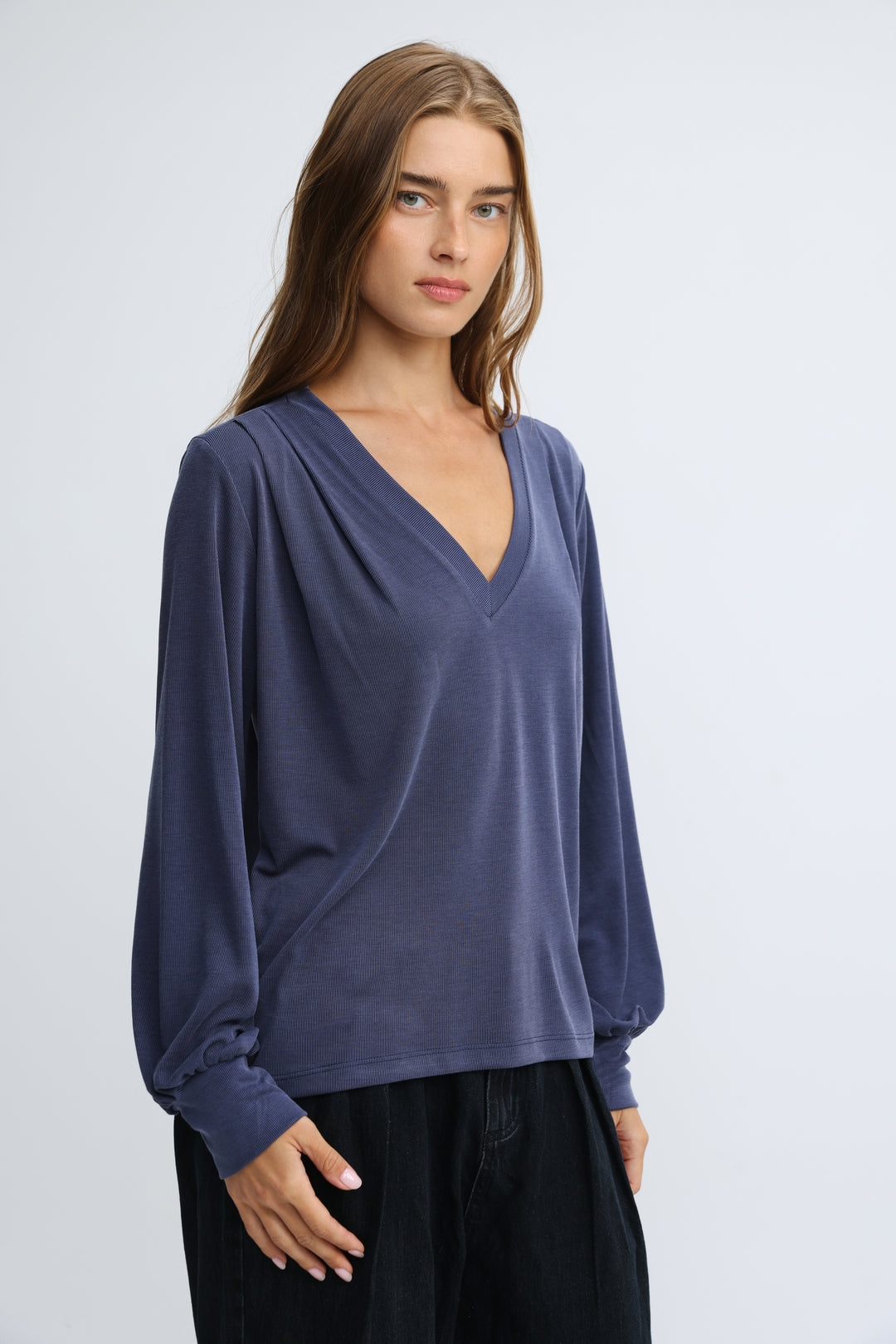 Just V Navy Shirt