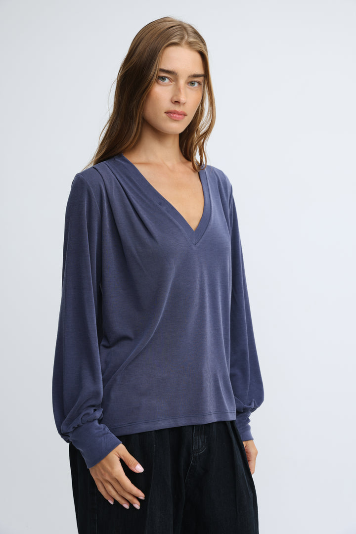 Just V Navy Shirt