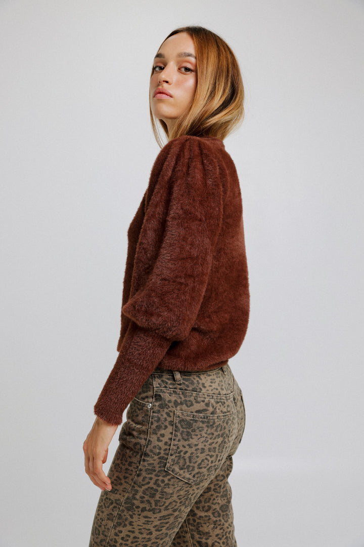 Starzland Brown Sweater