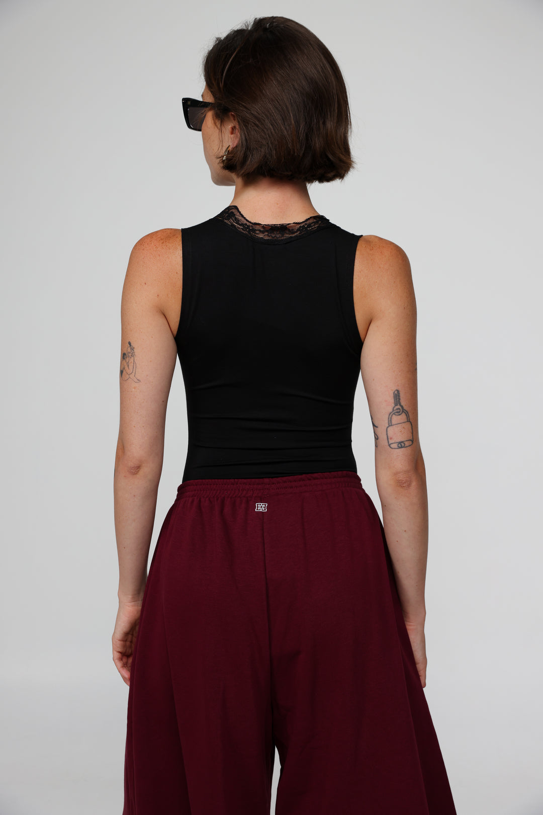 Soda Black Bodysuit