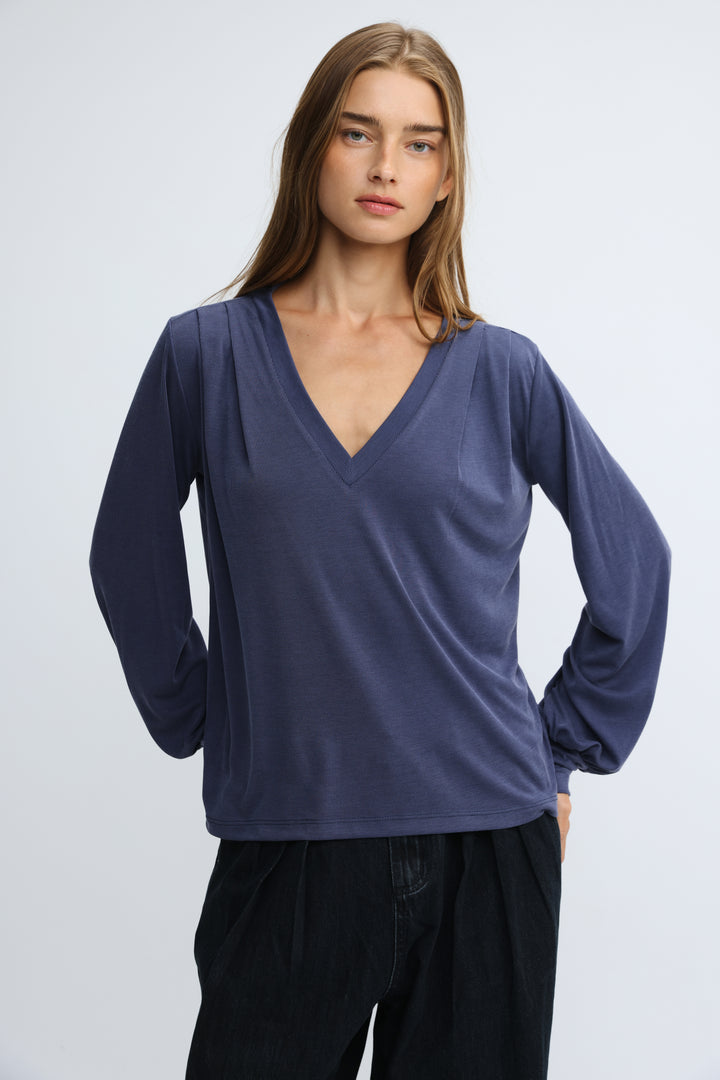Just V Navy Shirt