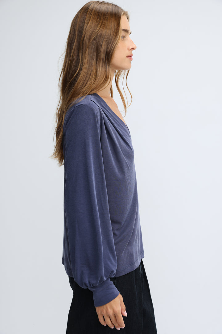 Just V Navy Shirt