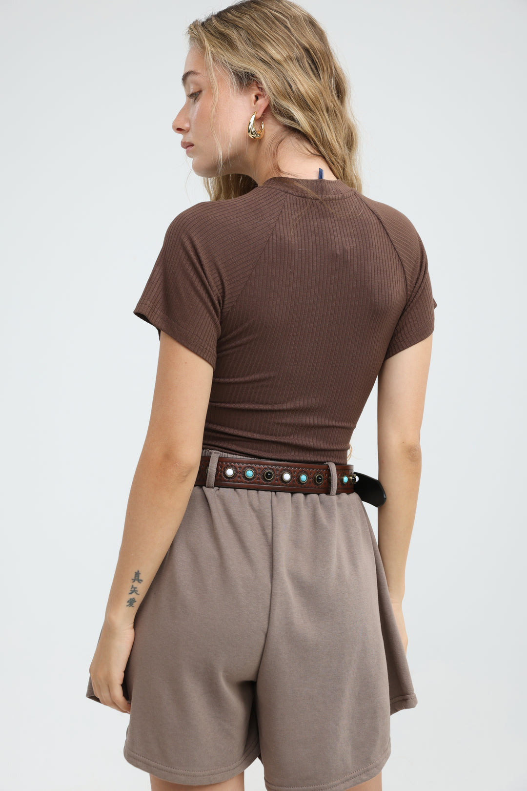 Mori Brown Bodysuit