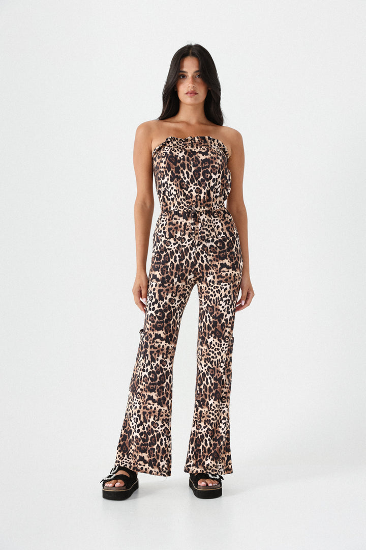 Define Leopard Jumpsuit