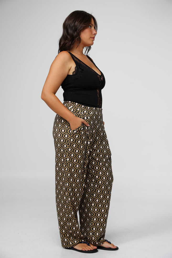 Transform Leopard Joggers