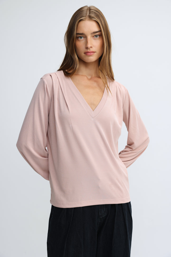 Just V Pink Shirt