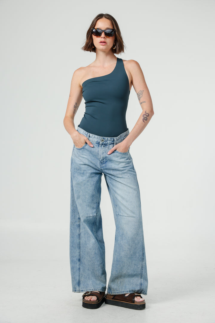 Moma Teal Bodysuit