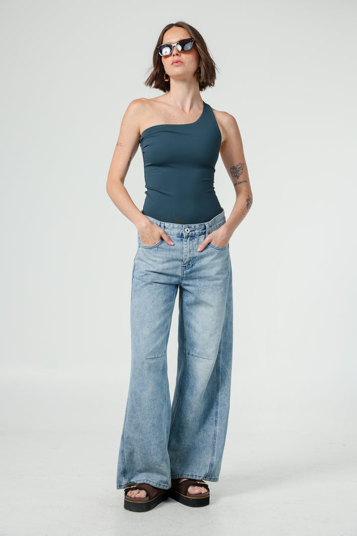 Moma Teal Bodysuit