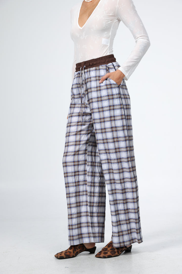 Boxer Brown Plaid Bottoms