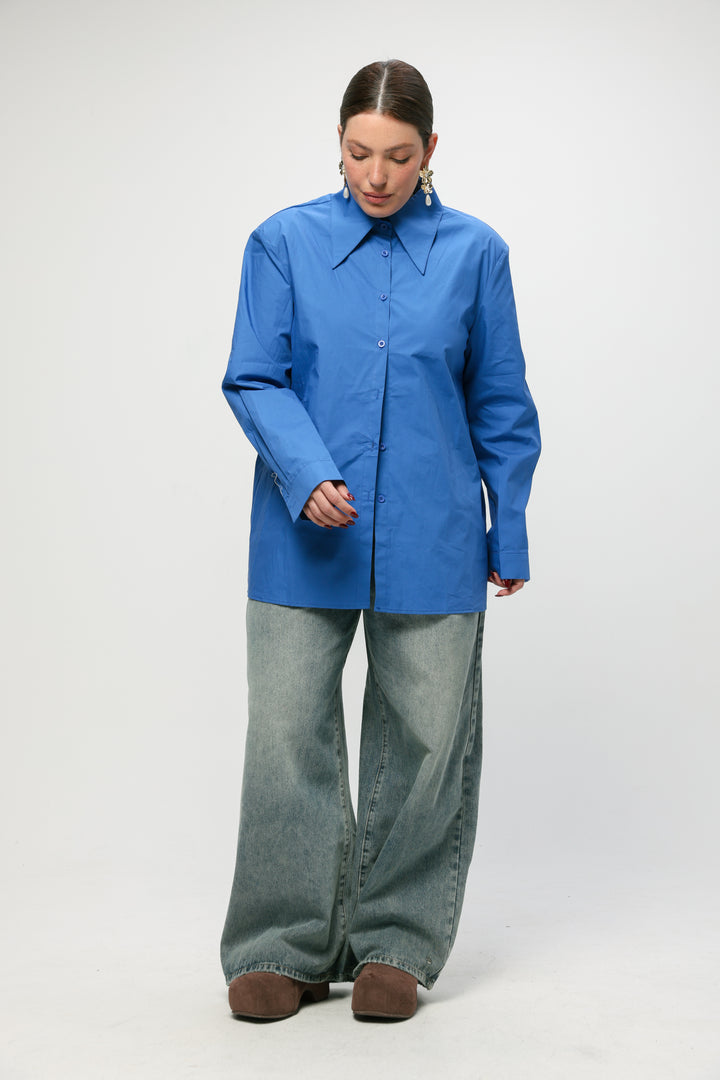 Padded Pink Buttoned Shirt