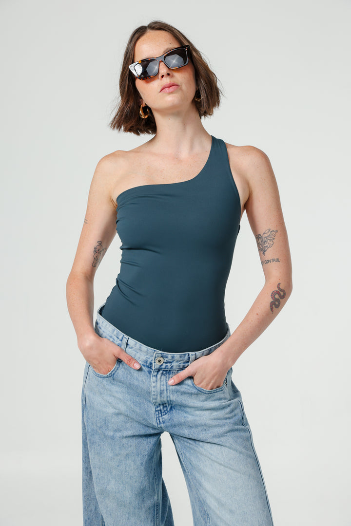 Moma Teal Bodysuit