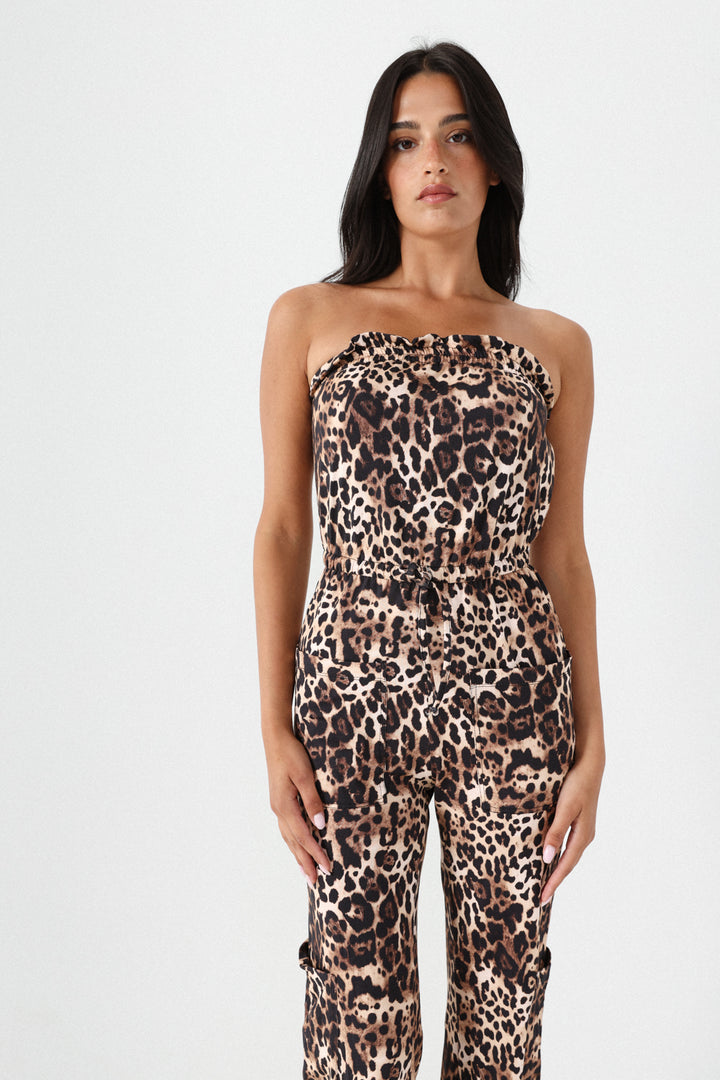 Define Leopard Jumpsuit