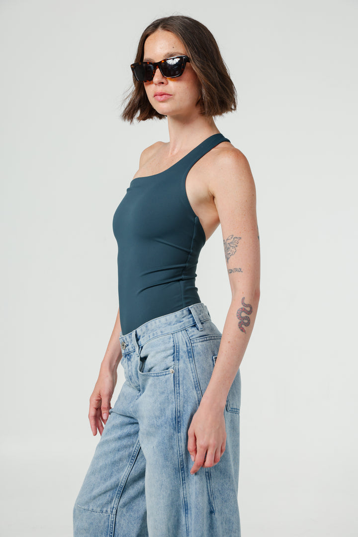 Moma Teal Bodysuit
