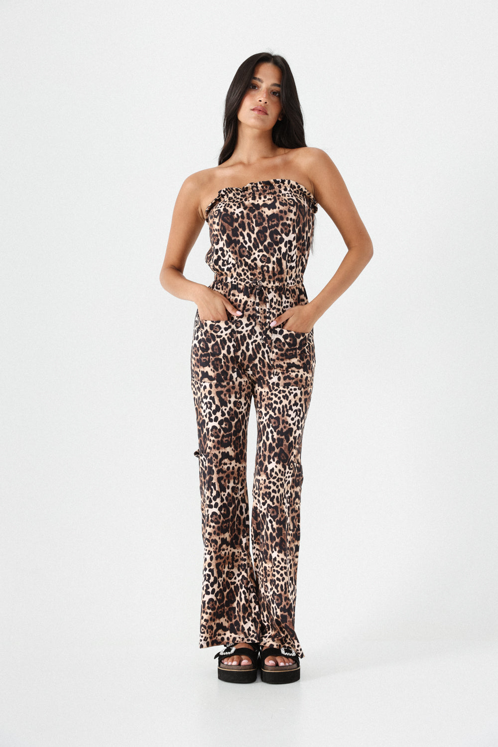 Define Leopard Jumpsuit