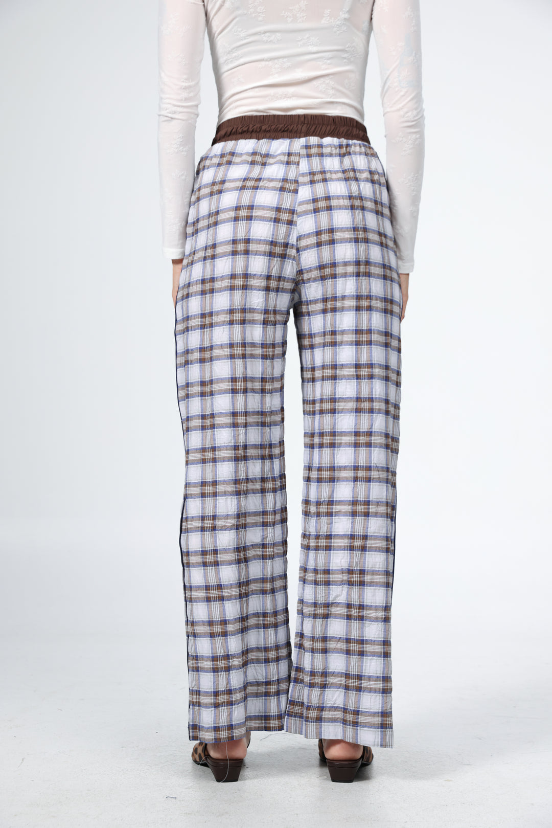 Boxer Brown Plaid Bottoms