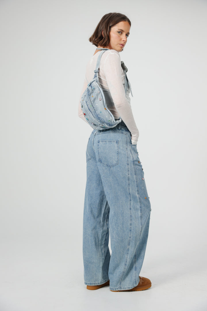 Ruby Denim Belt Bag